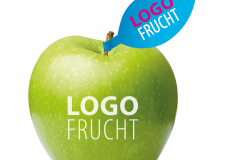 Green apple isolated