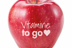 Fresh red apple isolated on white. With clipping path