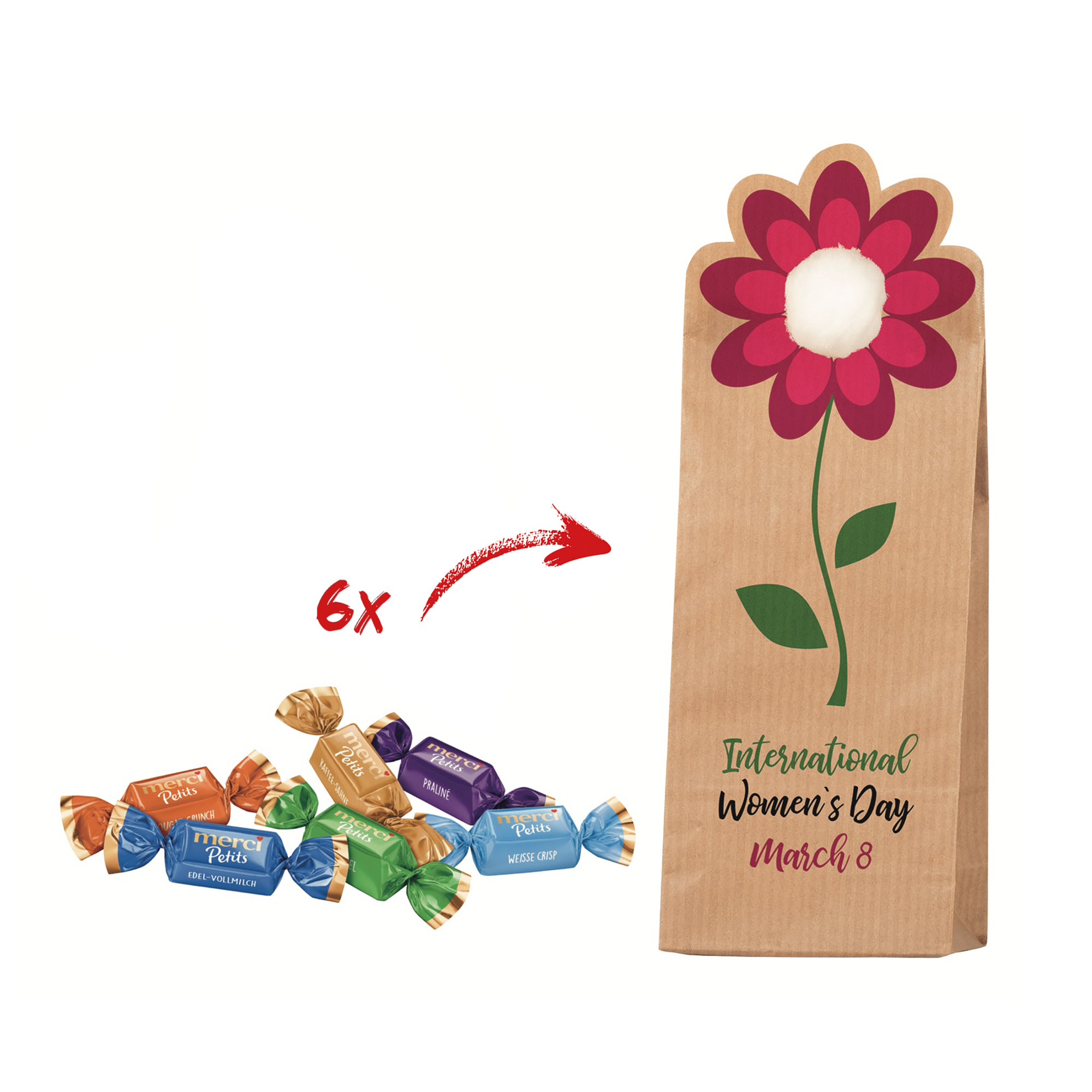 Flower Bag Merci - International Woman´s Day