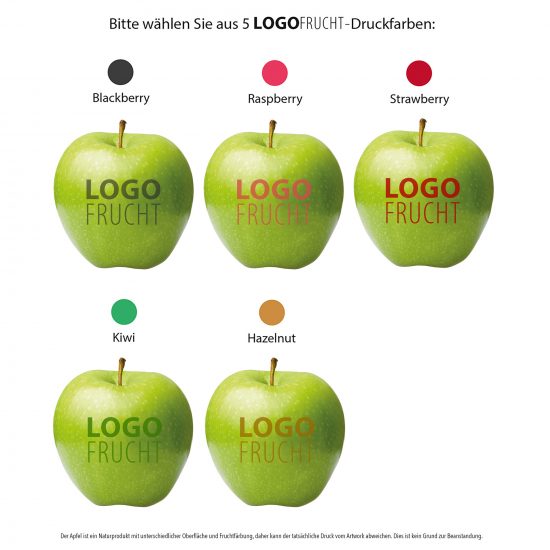 LogoFrucht Apfel "Brainstorming" grün – Bild 2